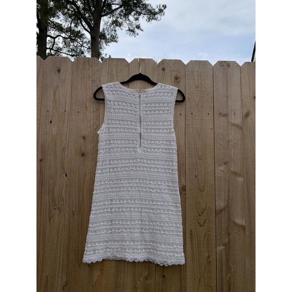 Dolce Vita Size Large Crochet Lace Dress Fully Lined Summer Beach Knit Spring - Picture 6 of 6